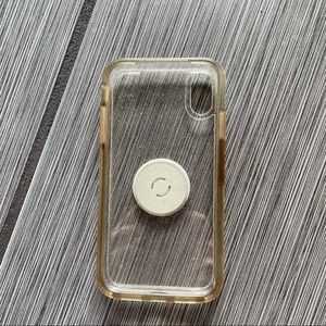 iPhone XR Otterbox with pop socket